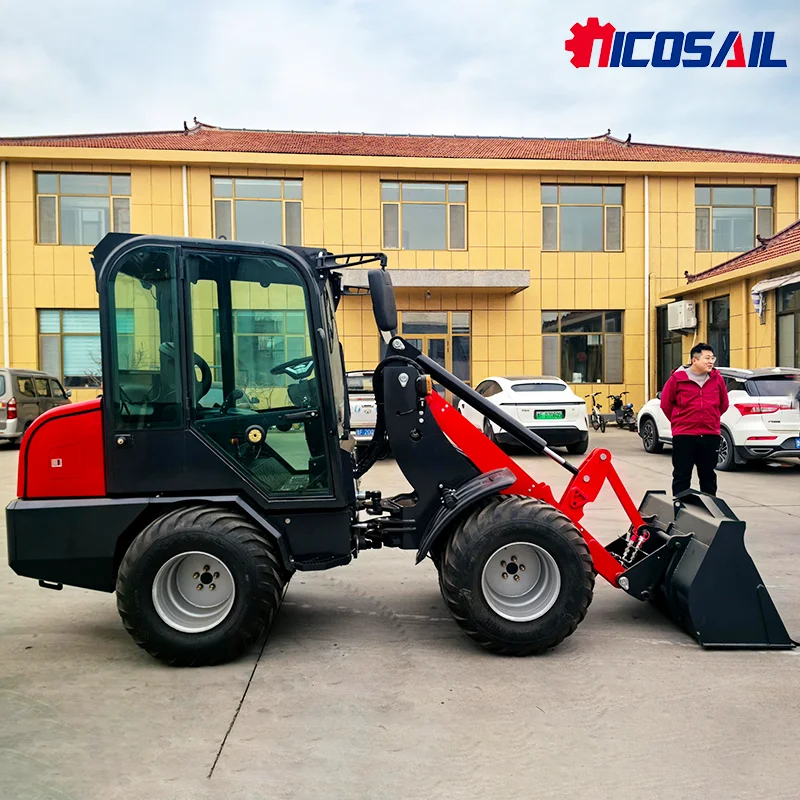 

Durable And Precise EPA Engine Mini Loader Easy To Maintain Telescopic Boom Wheel Loader For Industrial Plants & Gardens