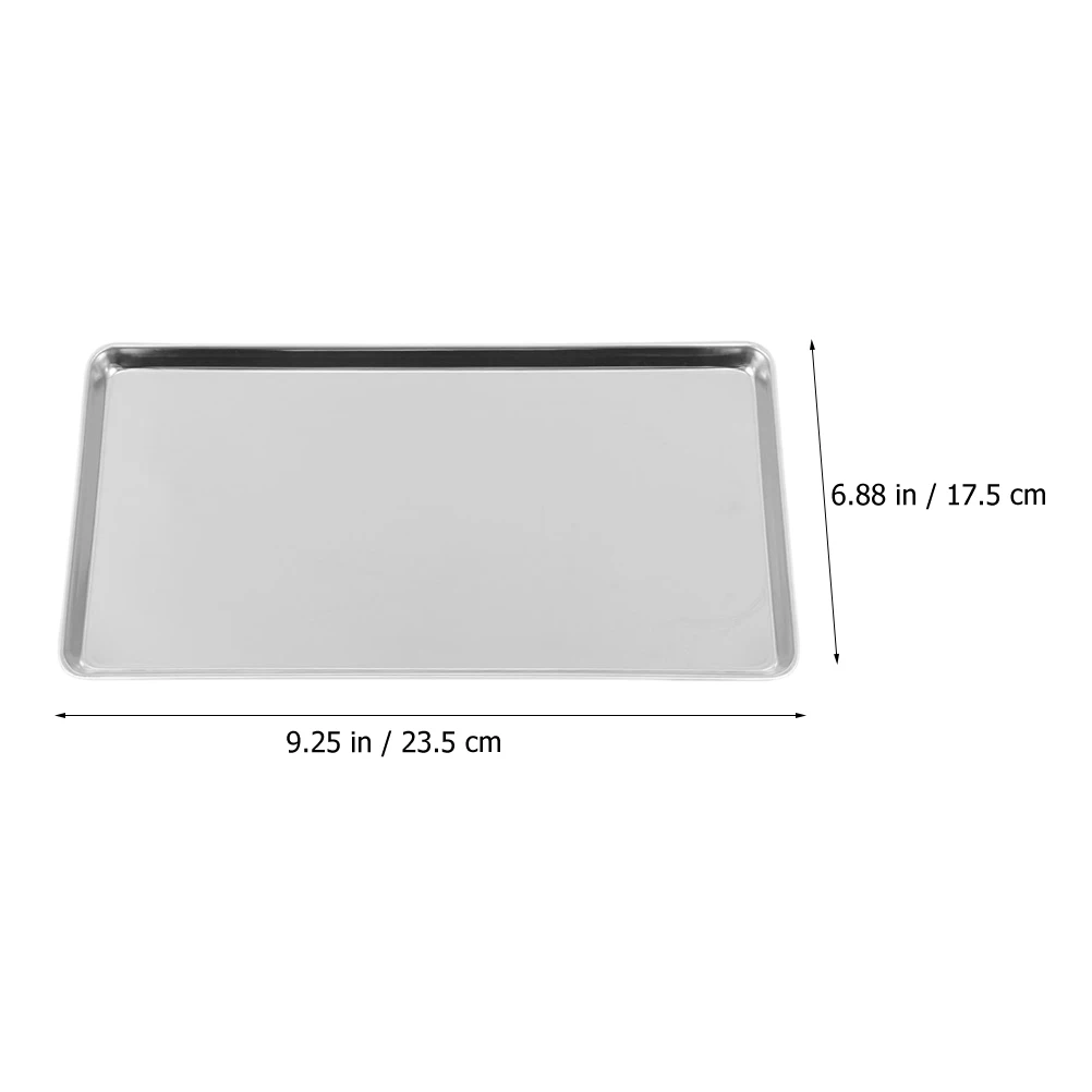 

Steamer Stainless Steel Rice Noodle Dish Rectangular Pan Steaming Tray Turntable Plates for Silver Serving Buffet Trays Banquet
