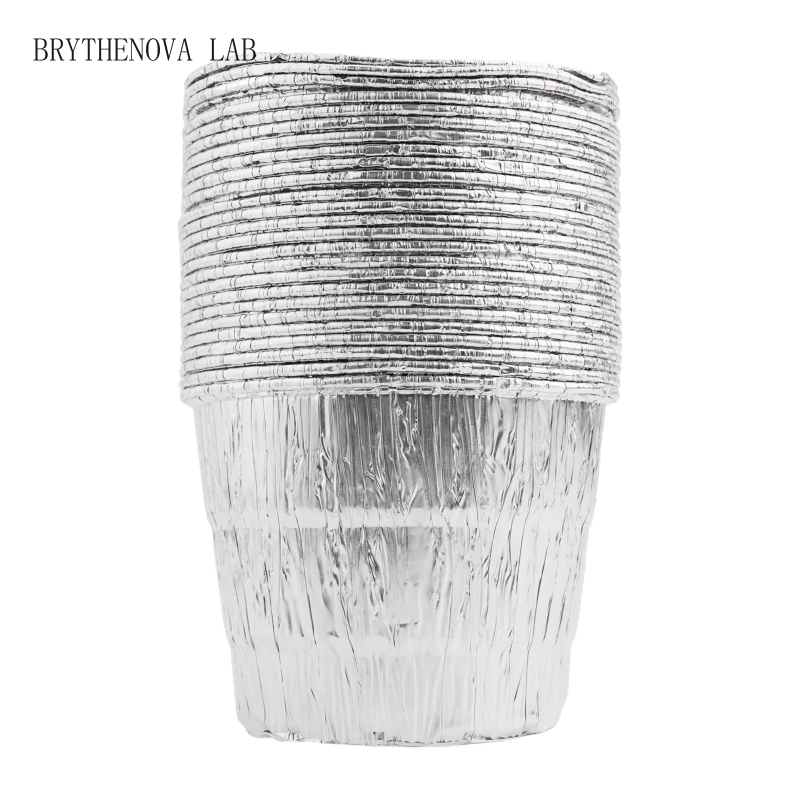 25 Pcs Drum Liner Bucket Liner Outdoor Barbecue Cooking Disposable 4.9 Top Inches Diameter Tin Foil New Practical