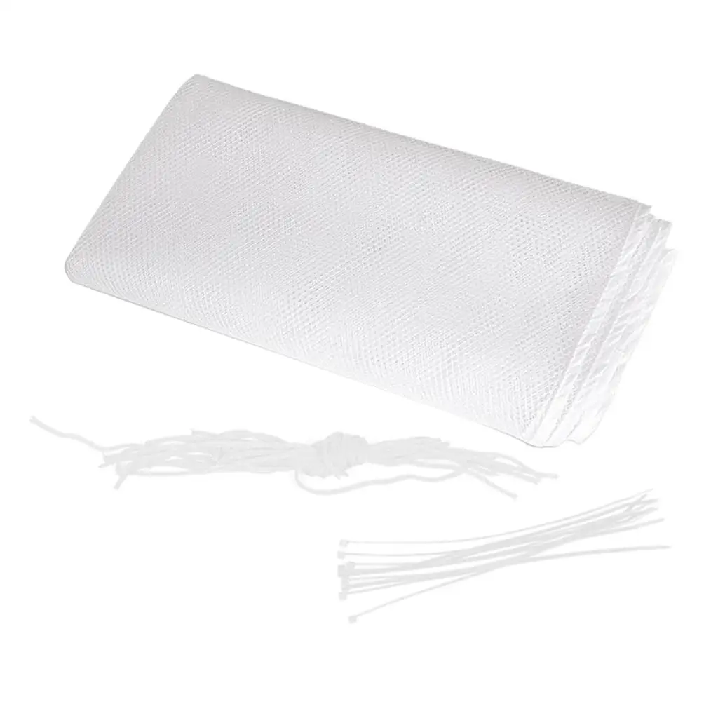 3 Meters Kids Stairs Safety Net Protection Rail Balcony Baby Fence Stair Net New - White 3M, 200x77cm