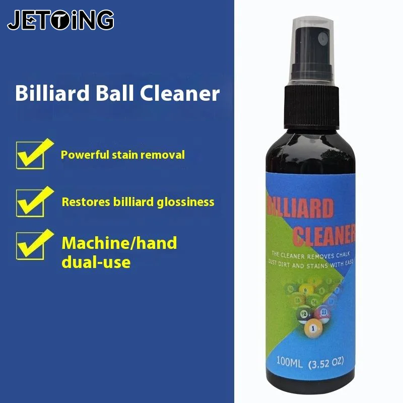 

100ml Billiard Ball Cleaning Agent Pool Ball Spray Billiard Ball Maintenance Cleaner Pool Ball Polish Agent For Billiard Clean