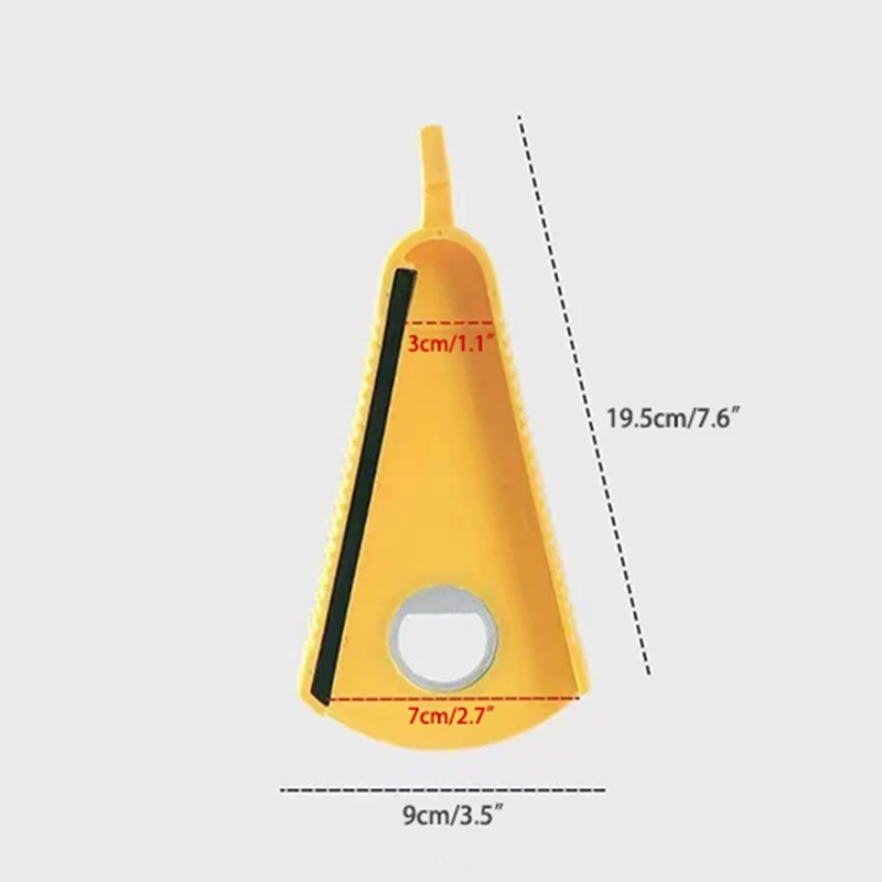 Multifunctional Can Opener Universal Canned Non-slip Labor Saving Twist Bottle Cap Jar Opener Tool for Kitchen
