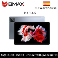 BMAX MaxPad I11Plus 10.4 Inch 16GB(8GB RAM + 8GB Expansion) 256GB ROM Octa Core T606 Soc Android 13 Dual Wifi 4G Lte tablet SIM