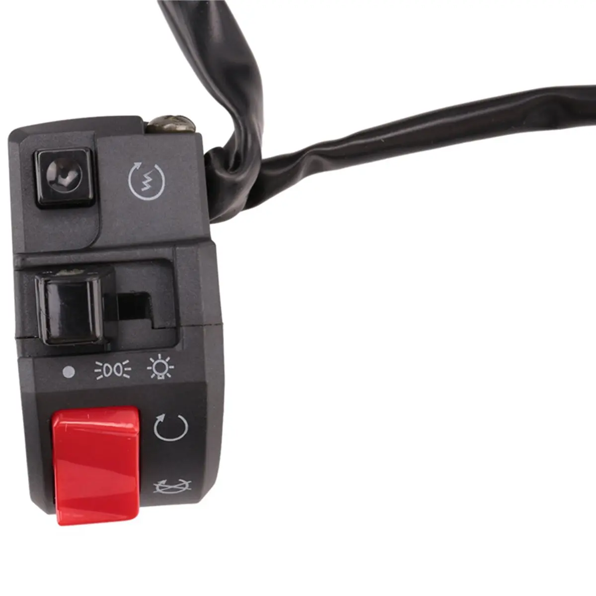 Affidabile-20 pezzi 7/8 pollici 22mm ATV moto manubrio interruttori di controllo sinistra destra per pulsante clacson indicatore di direzione fendinebbia