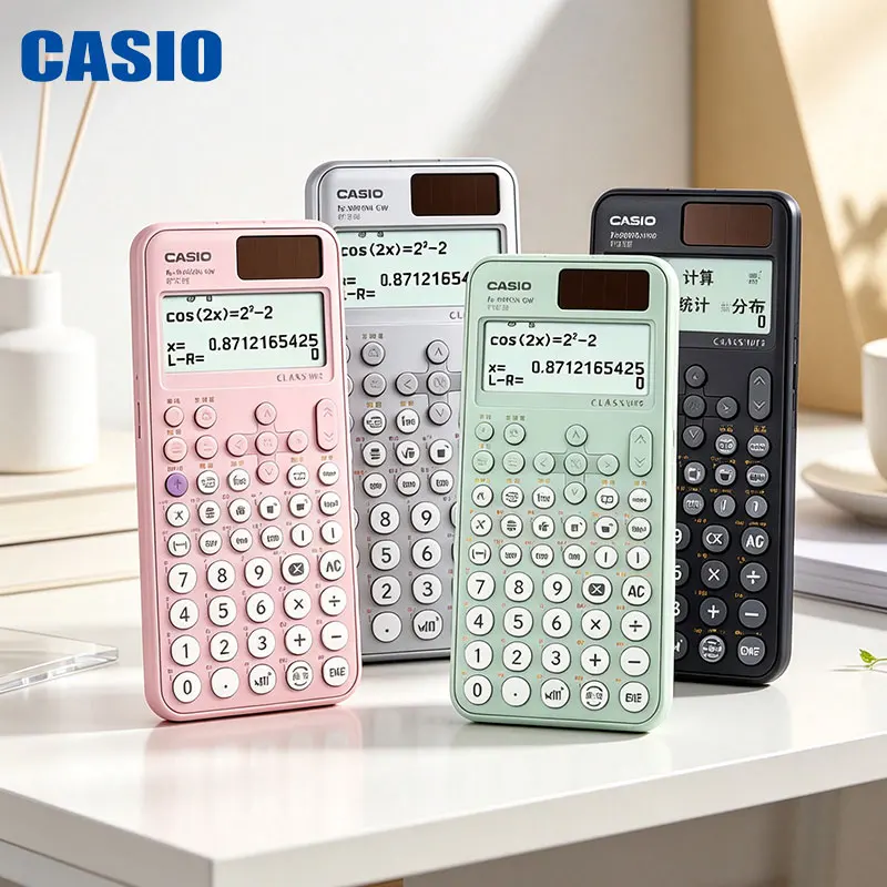 Casio FX-991CN CW/FX-999CN CW/MX-12B Enterprise financial statistics student competition calculator with a fine matte case