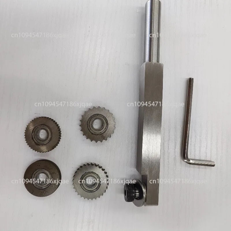Texture Woodturning Tool Thread Spiral Turning Tools Texturing and Spiralling System Wheel Cutter Woodturning Accessaries