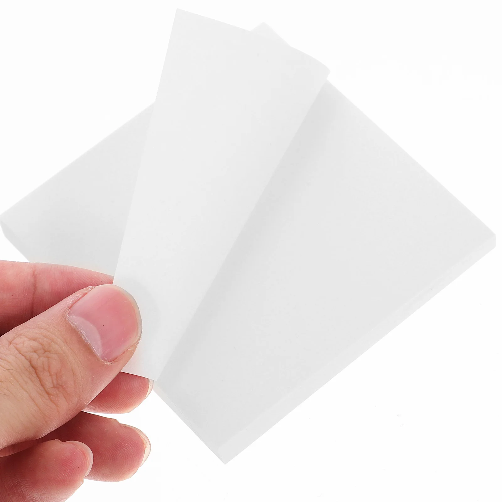 5 pçs almofadas de memorando grosso portátil auto-adesivo rasgável para escritório escola uso doméstico pequenas almofadas de notas idéia notebook