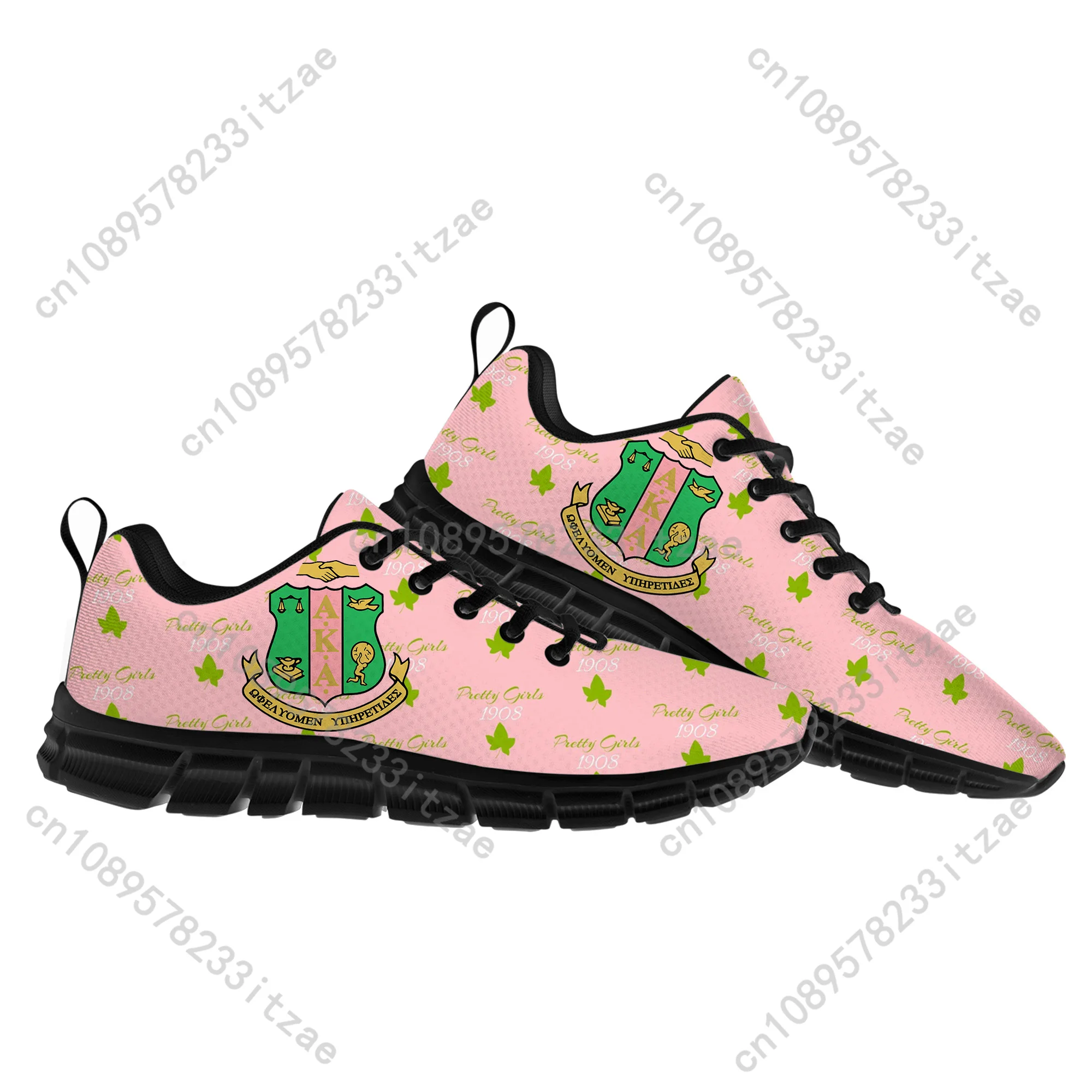 A-Alpha Sorority A-AKA 1908 Sports Shoes Kappa Alpha Mens Womens Teenager Children Sneakers Parent Child Sneaker Customize Shoe