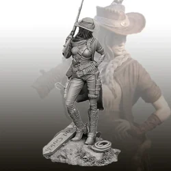 Jane De Revolverheld 1:12 Miniatuurharsmodelkit Ongeverfde Plastic Modelbouwset A1655