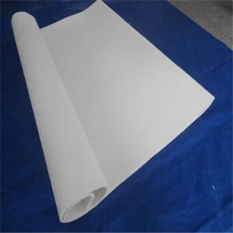 Nomex Industries Felt Fabric White Seamless Heat Transfer Printing Felt Belt