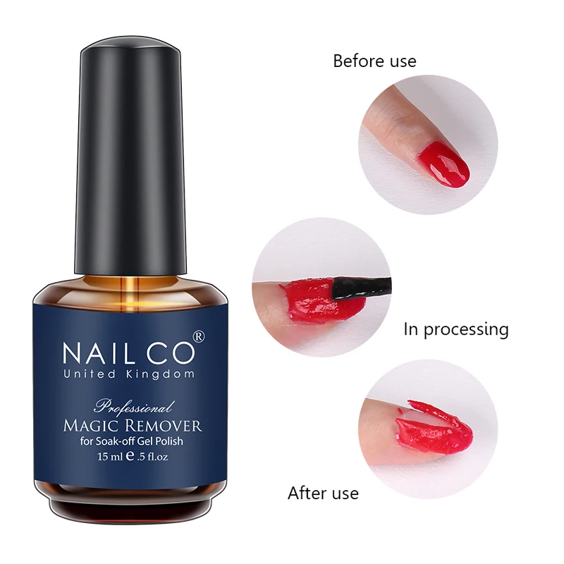 NAILCO 15 ml TPO-vrije nagelgellak Vernis semi-permanente nagels Art manicure ontwerp hybride remover gel toplaag Ongle gel UV