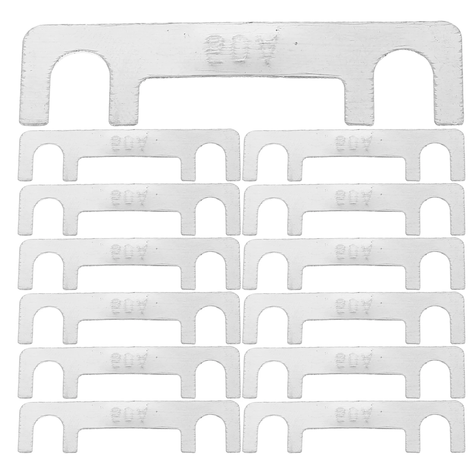 

30pcs Automotive Flat Sheets Replacement Car Sheet Vehicle Flat Fuse Replacement Sheet Precision Metal Fuse For Trucks