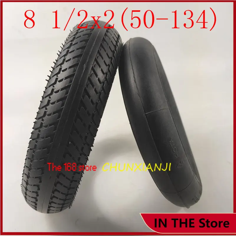 Free Shipping 8 1/2X2 (50-134) Tyre Inner Tube and Rim for Gas Electric   Included 8.5*2