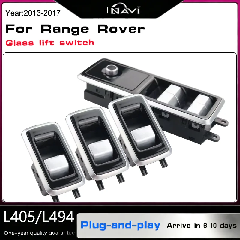 

FOR2013-2017 Land Rover Range Rover Sport/Vogue/Discovery 5/L494/L405/L462/LR5 The glass lift switch is applicable Plug and Play