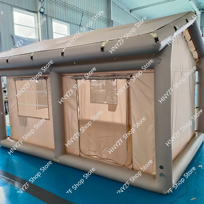 outdoor luxury automatic inflatable camping tent waterproof