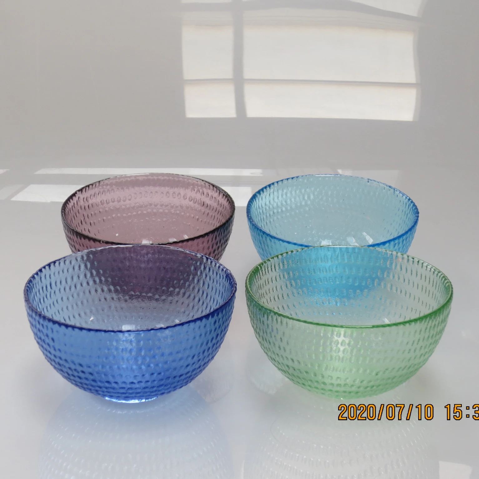 

Набор китайских стеклянных чаш для соуса и закусок (0 см), чисто-синие, фиолетовые, розовые, с кристаллами, маленькие, для десертов, столовые приборы