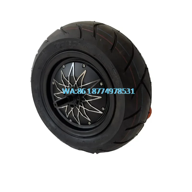 Wmwmnu for 14 Inch Tyre 8000W Double Axles Brushless Scooter Hub Motor