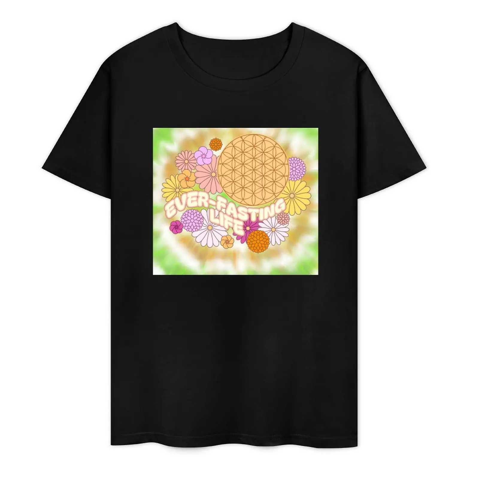 

Ever-Fasting Life Full Tie Dye T-Shirt new edition for a boy plain black t shirts men