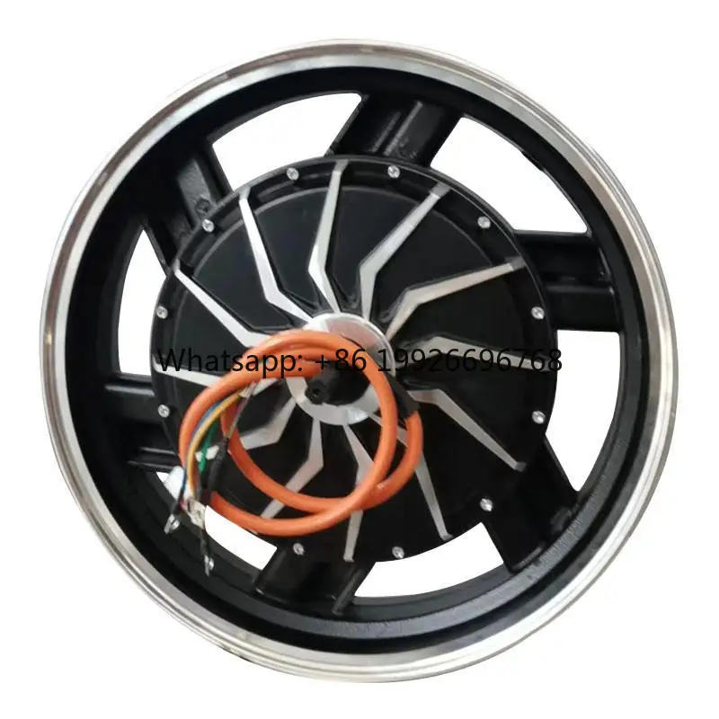 

16-Inch Permanent Magnet Sports Car Disc Brake Motor 130-60-16 60V72V 1500W Brushless IP67 Waterproof New Energy Vehicle