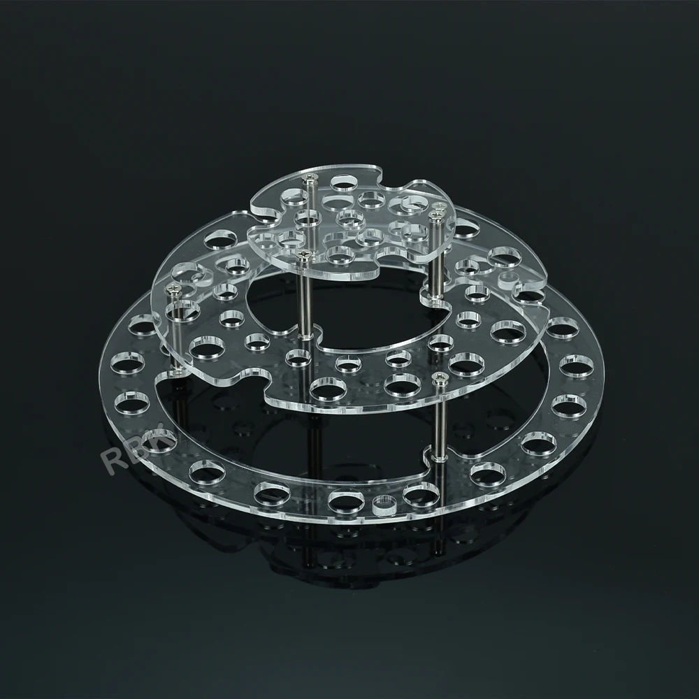 Wolfcoolvape-Soporte de exhibición de acrílico para DotAIO V1/V2/MISSION rba 810, punta de goteo 510