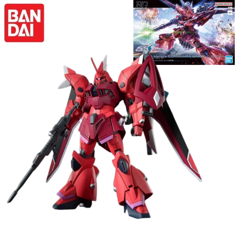 Bandai Hg 1/144 Deathscythe Dangerous Omen Gundam Seed Freedom Movie Version Assembly Kit Mecha Warrior Figure Educational Toy