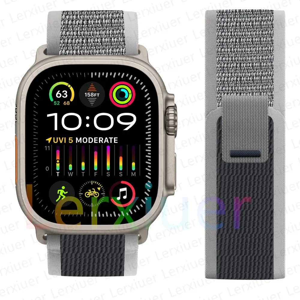 Trail loop Voor apple watch ultra 2 Band 49mm 44mm 40mm 45mm 41mm 42mm 38 correa armband iWatch serie 7 6 se 8 9 10 46mm bandjes