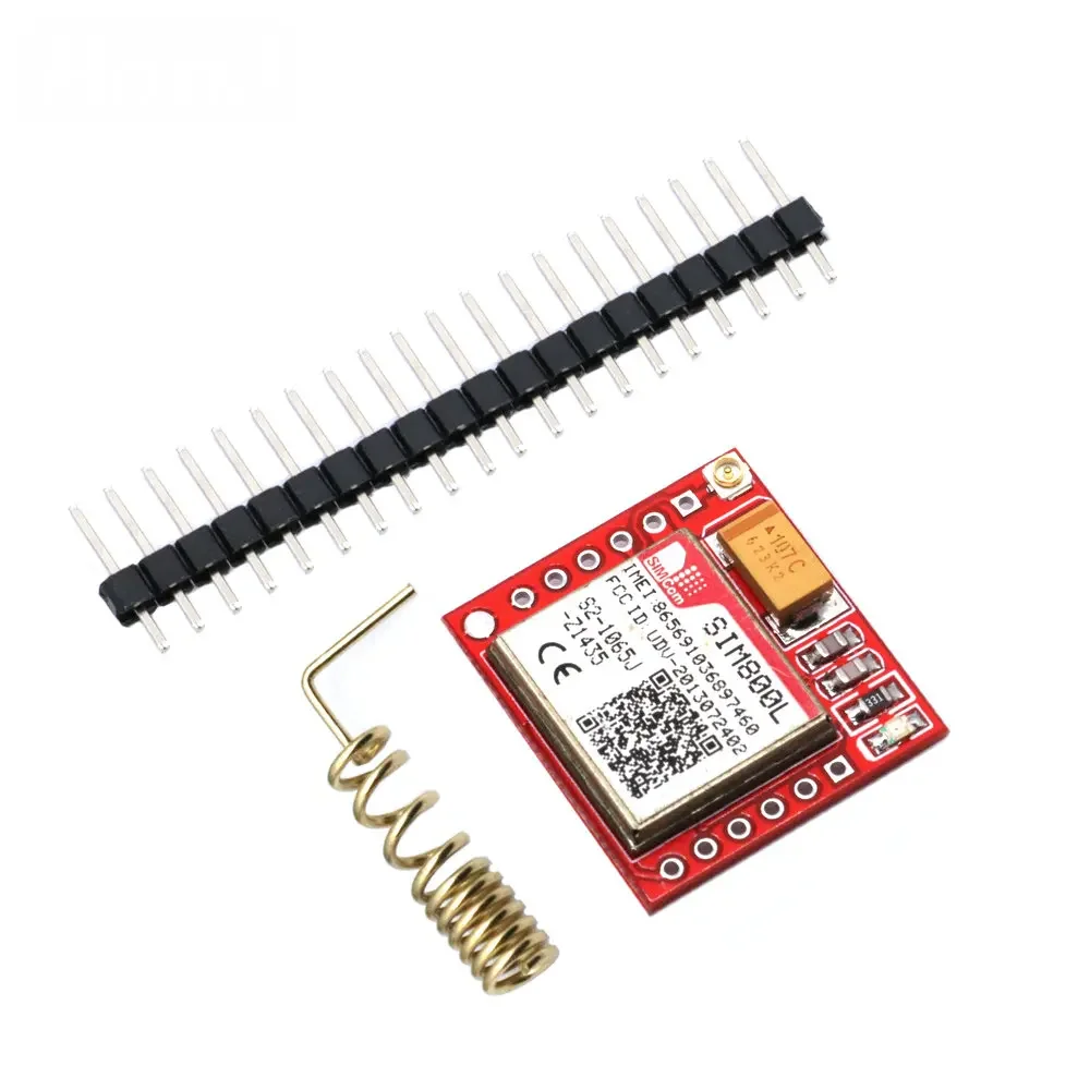 Smallest SIM800L GPRS GSM Module MicroSIM Card Core BOard Quad-band TTL Serial Port with the antenna