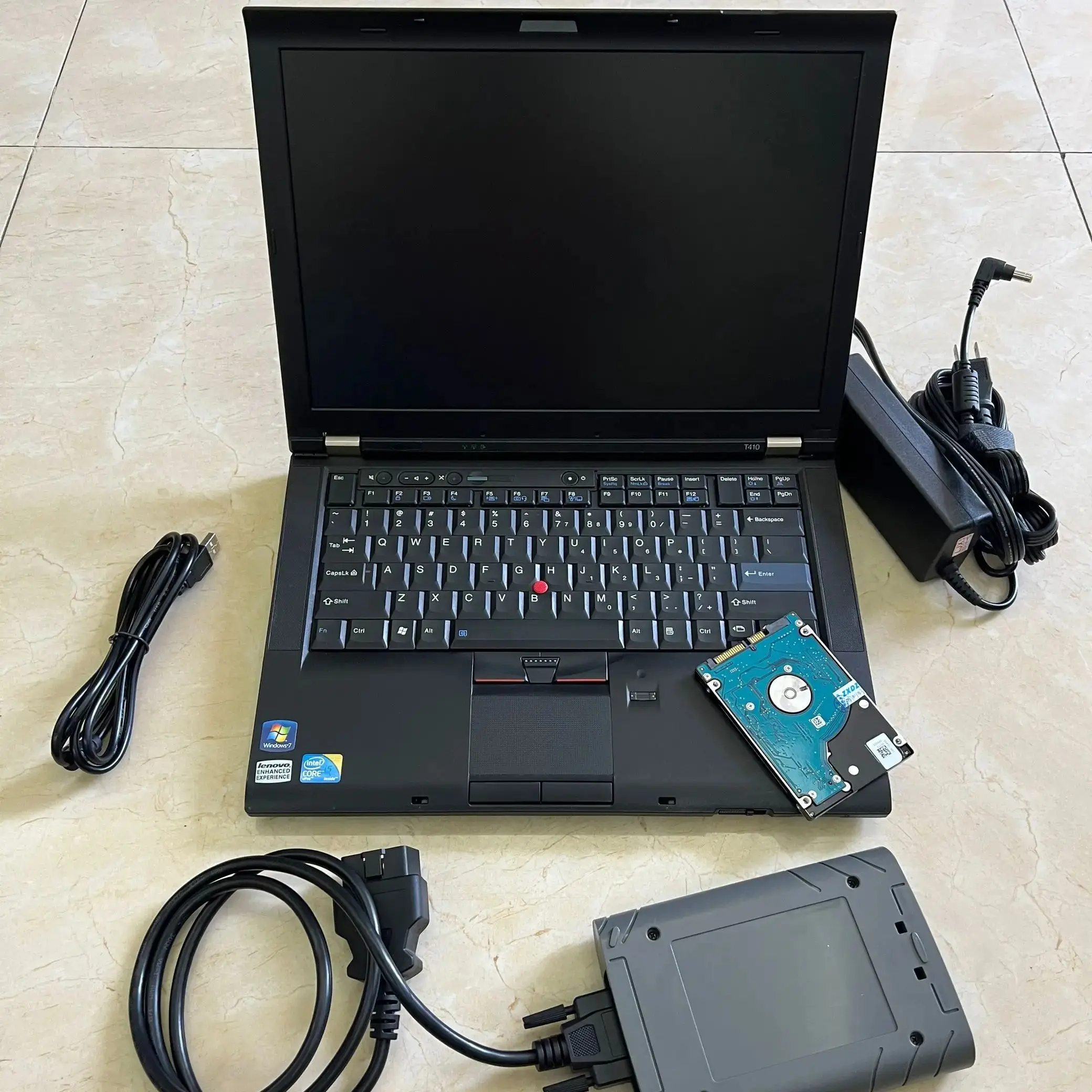 

Новейший жесткий диск для T-OYOTA OTC с ноутбуком T410 i5cpu Global Techstream GTS OTC VIM OBD сканер