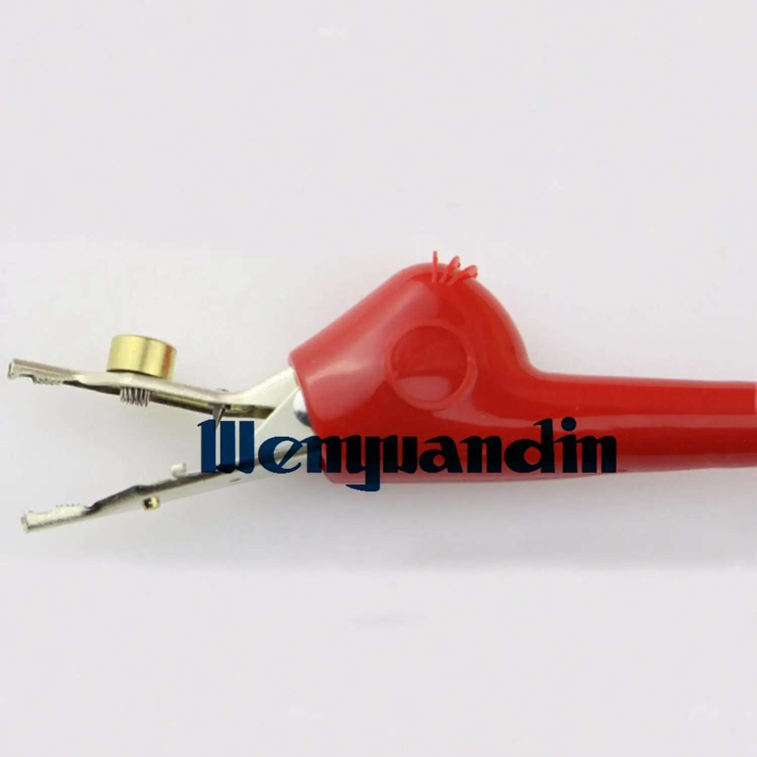 2pcs Auto Repair Test Alligator Clip With Piercing Needle Teeth Alligator Clamp Crocodile CL8430