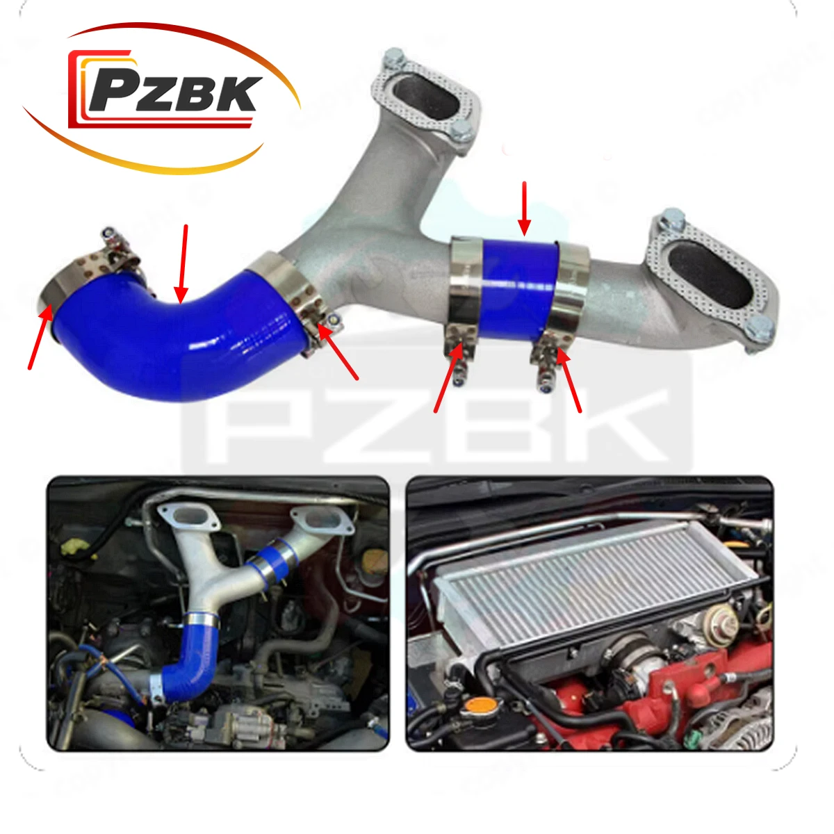 2PCS Top Mount Inte…