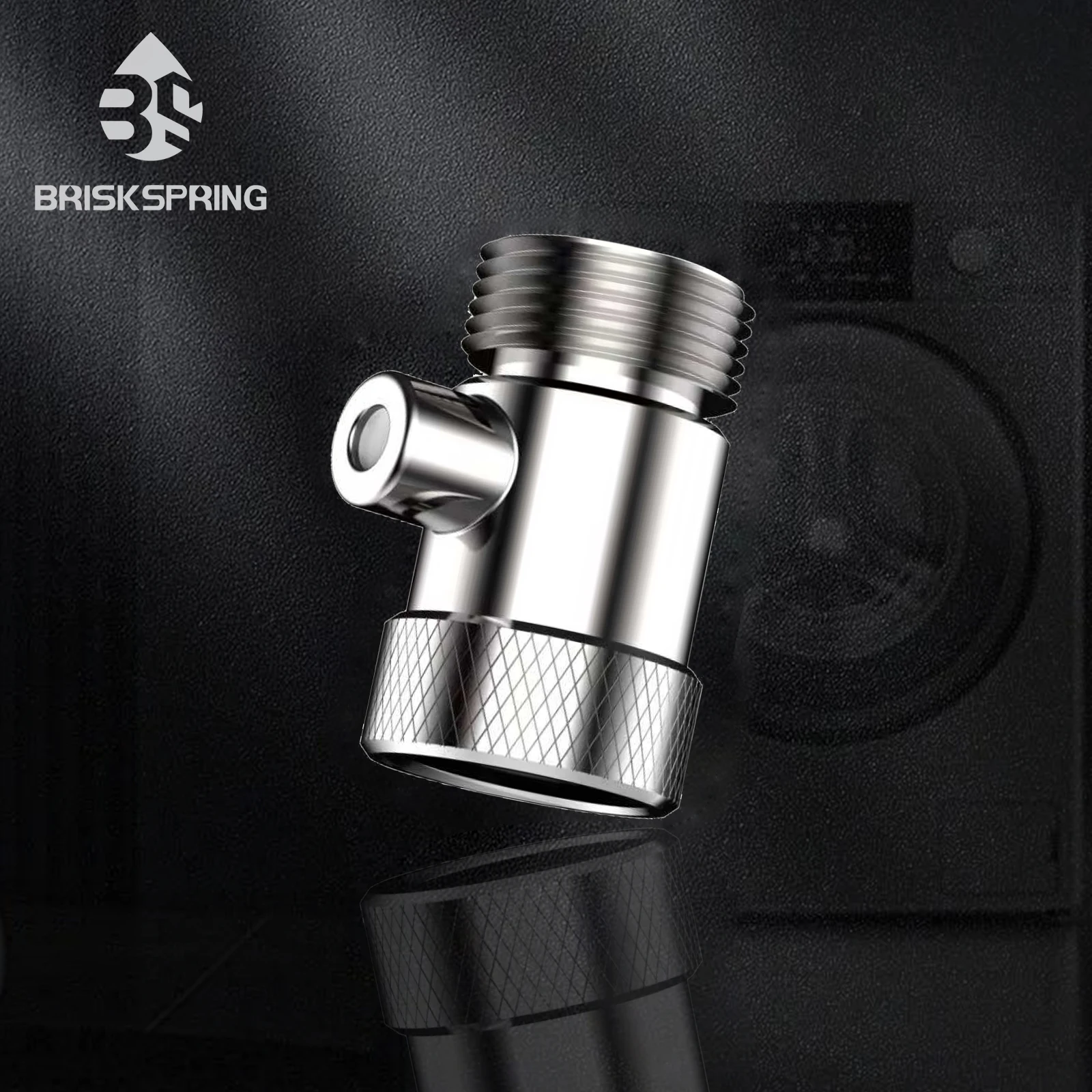 

Briskspring Ultra Fine Bubble For Washing Machine Upgraded Micro NanoBubble Generator G3/4" Universal Joint Microbubble