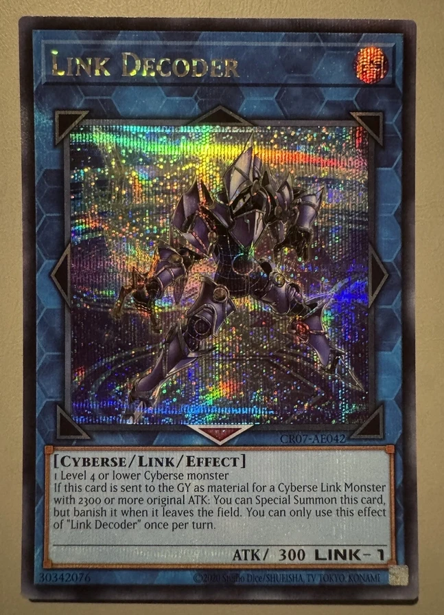 yugioh-konami-duel-monsters-cr07-ae042-link-decoder-secret-rare-asian-english-collection-mint-card