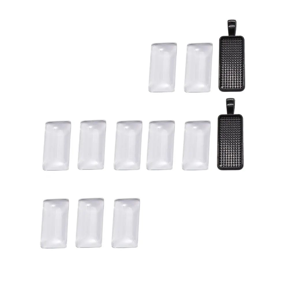 

Time Gem Bottom Holder Necklace Pendant Base Bezel Trays Pendants Blank Jewellery Making Supplies