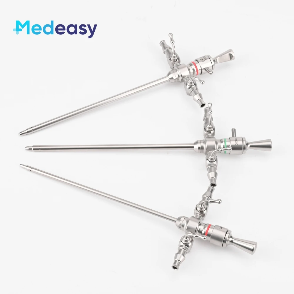 

Rigid Arthroscope Two-stopcock Rotatable Sheath and Blunt Obturator for 2.7mm 4mm Arthroscopy Endoscope