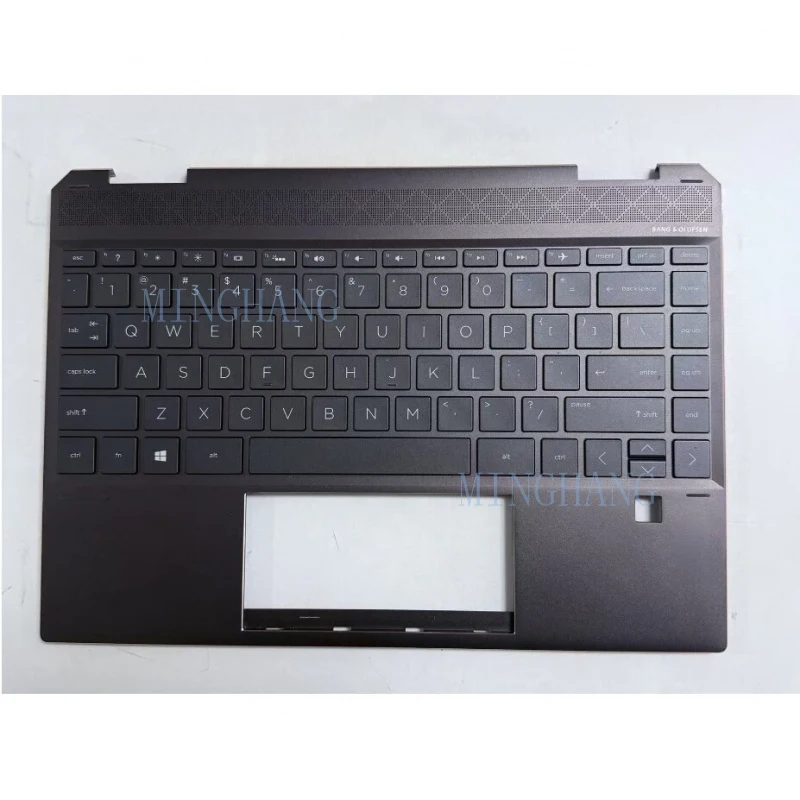 M   C Shell Palmrest Panel For HP Spectre X360 13-AP TPN-Q212 L37682-001 Keyboard