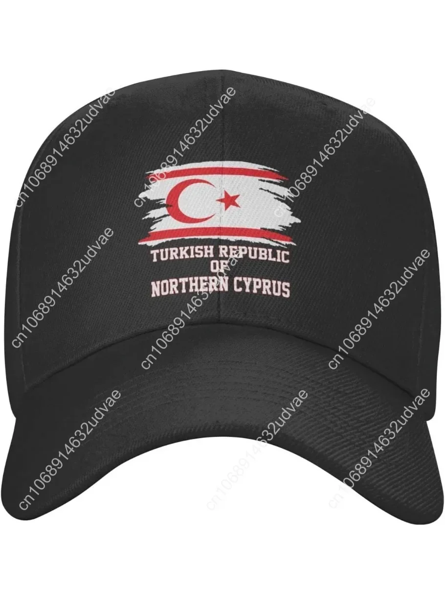 

Turkish Republic of Northern Cyprus Flag Cool Fans Baseball Cap Adjustable Unisex Black Patriotic Dad Trucker Hat