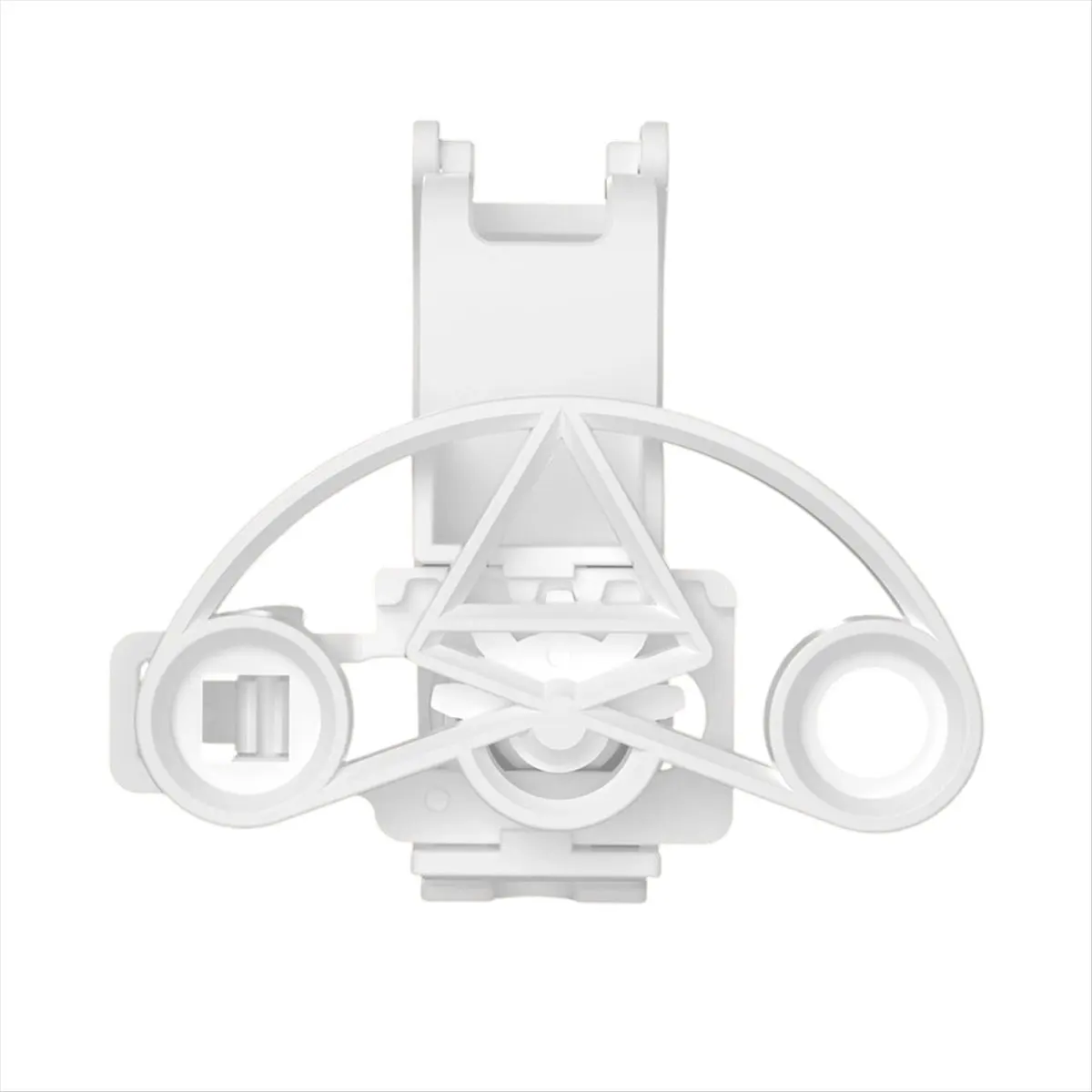 (▲★HUND)For Wireless Racing Controller Mini Steering Wheel Directional Joystick Gamepad for Racing Games White