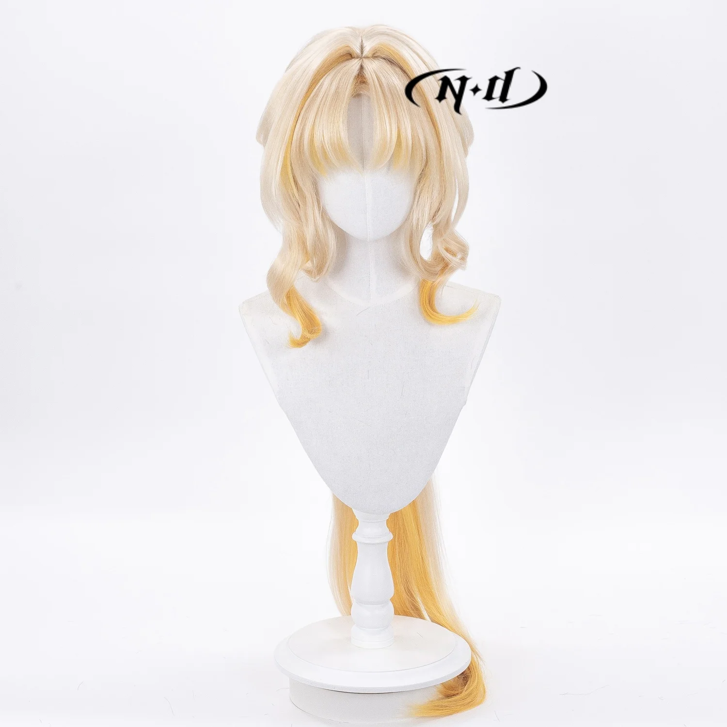 ND Brand Suisui WuWa Wuthering Waves Cosplay Wigs Hair Hairpiece for Comic-con Cosplayer Halloween Costume Party Theme