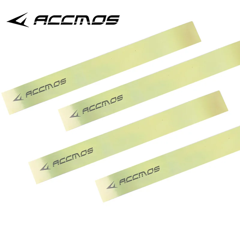 ACCMOS Laserfolie Pfeilschaft-Aufkleber, bunte Pfeilwickel, DIY Carbon-, Holz-, Bambus- und Aluminiumschaften, Bogenschießzubehör – Detail 1