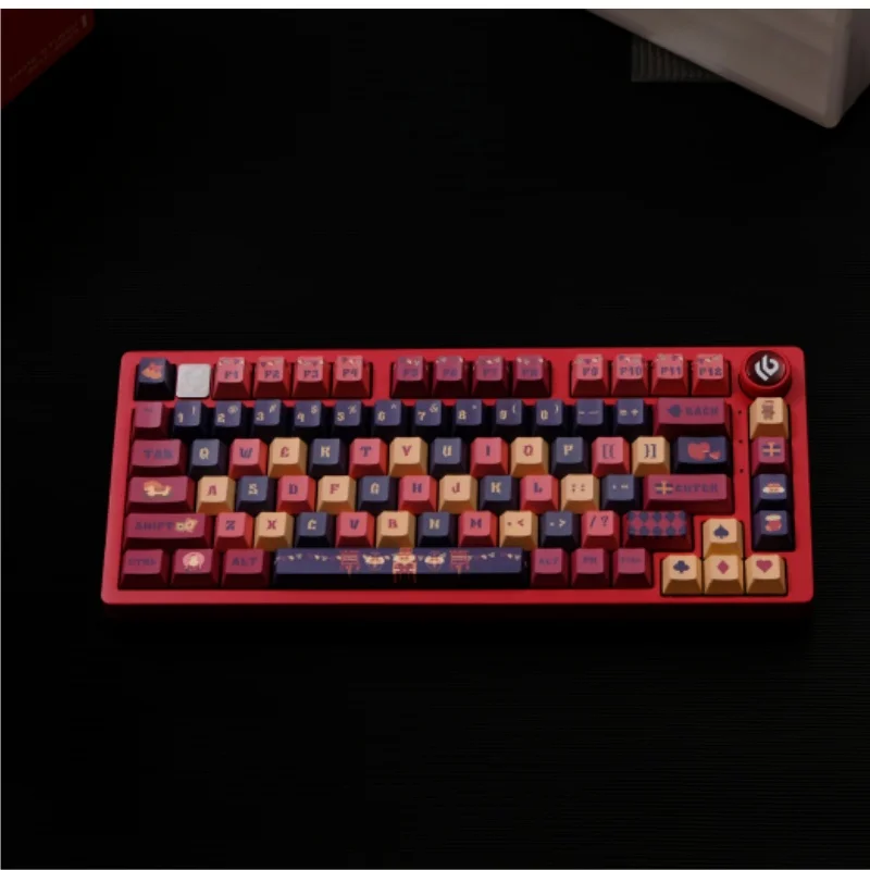 

150-клавишная колпачок на канун Рождества Cherry Profile PBT, сублимированная, персонализированная для игровой механической клавиатуры Cherry MX Switch