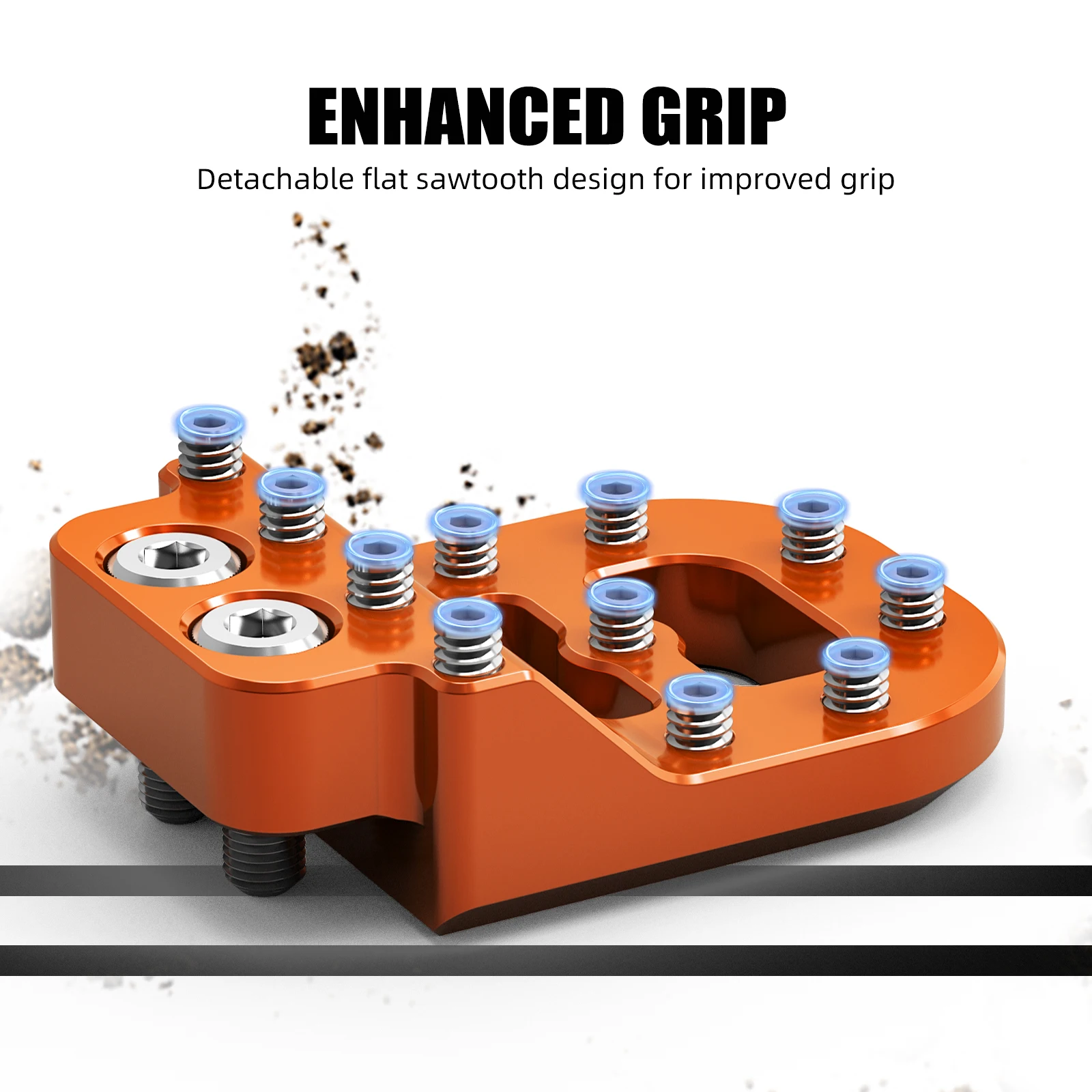 ل KTM 690 إندورو R SMCR 690 SMC R 2008-2024 المزدوج التحكم بدال فرامل خطوة تلميح Husqvarna 701 SM Supermoto إندورو 2016-2024