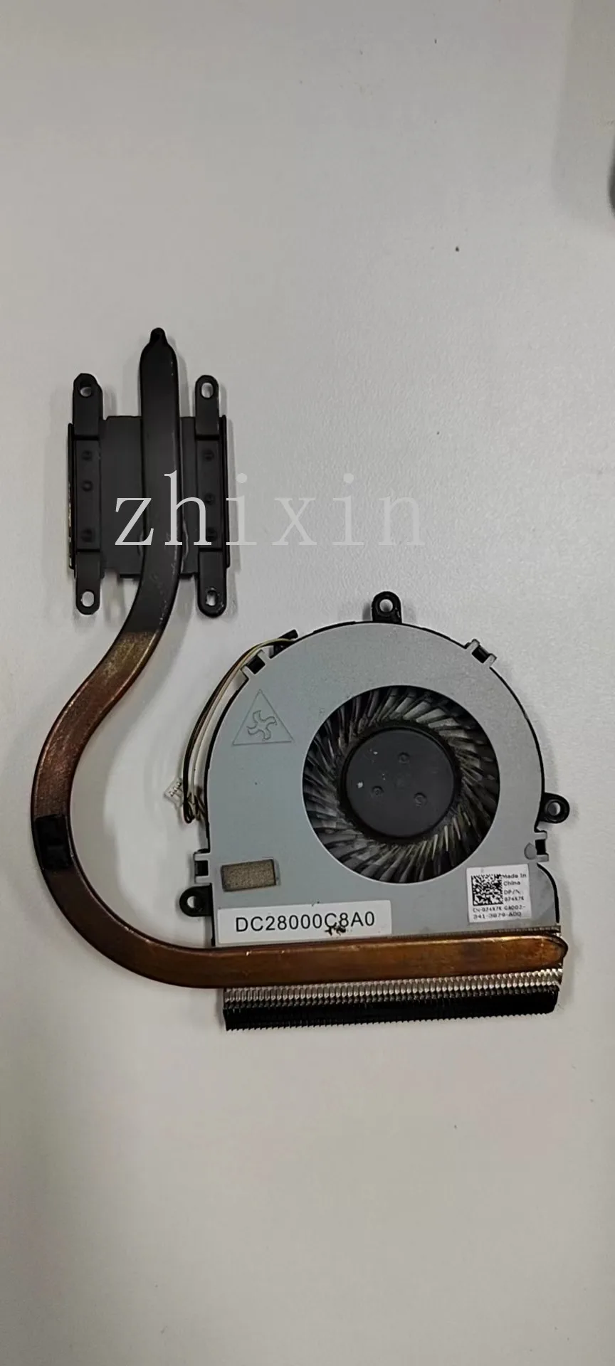 For DELL  3521 5737 5537 5521 3721 5721 2521 laptop  CPU heatsink with cool fan 0FNXPD 07H5H9 074X7K