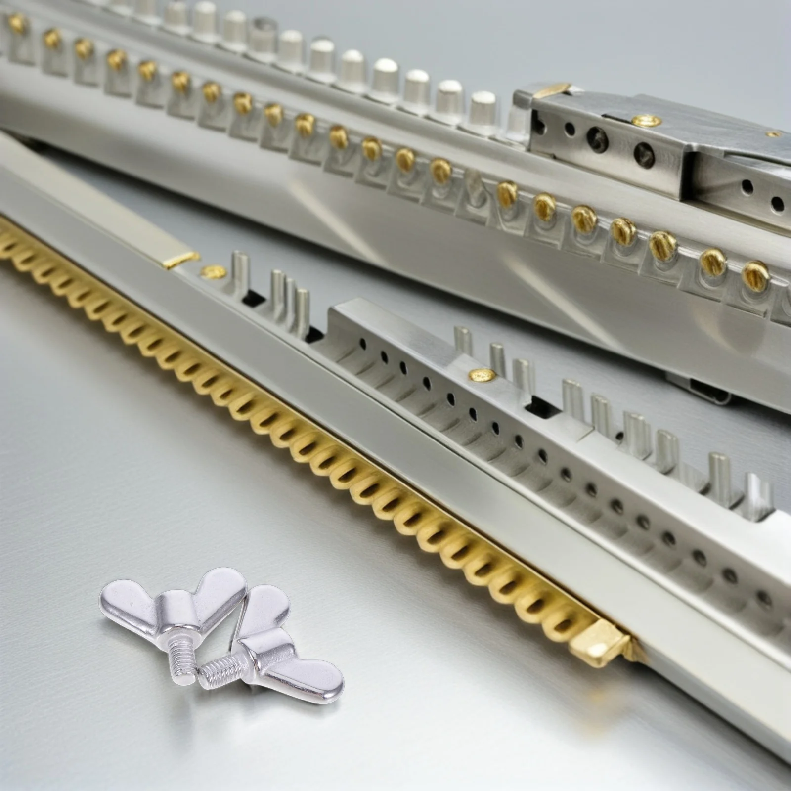 

2pcs Stainless Steel Hand Twist Screws Butterfly Nuts For Flagpole Mounting Furniture Assembly Durable Wing Head Thumb Screw