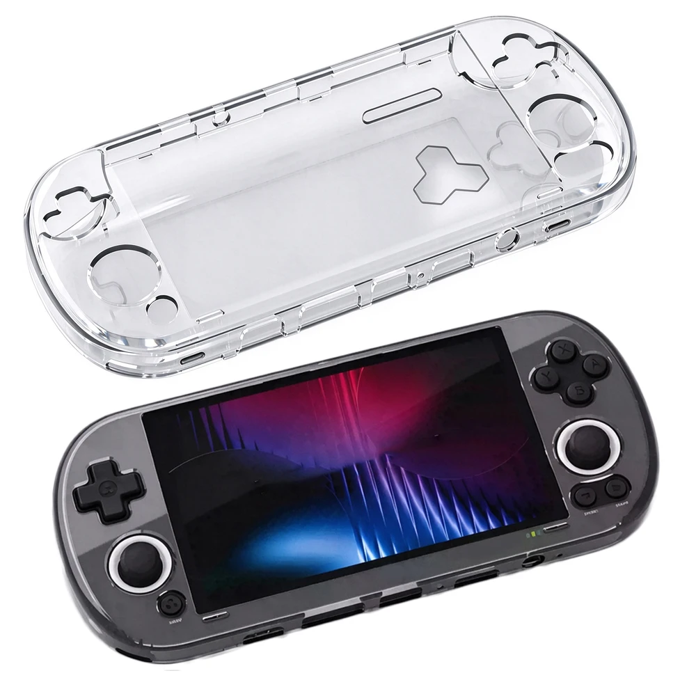 Clear TPU Protective Case for TRIMUI SMART PRO S/ PRO Slim Lightweight Precision Cutouts