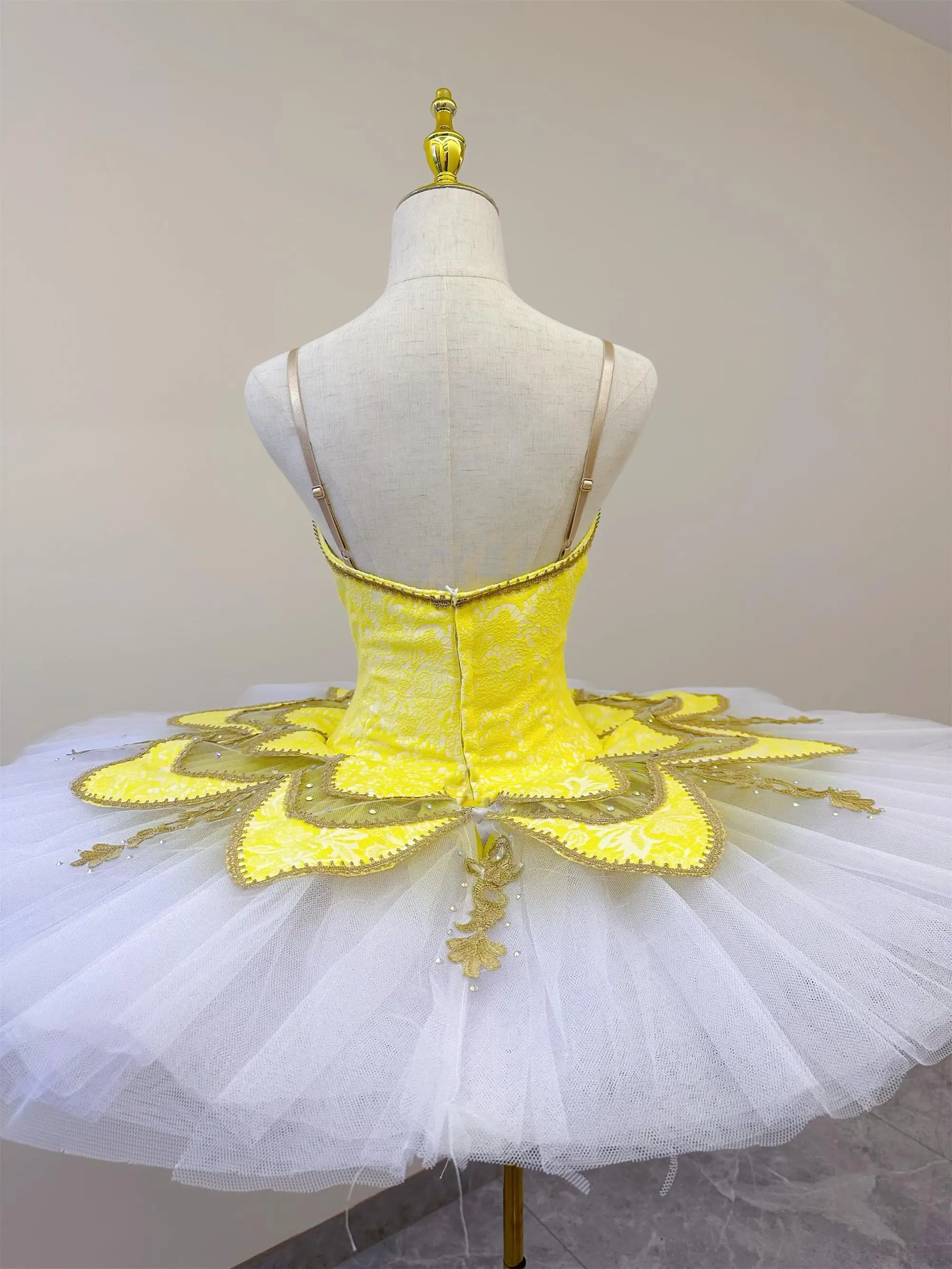 New Ballet Skirt For Women Adult Girls Child Professional Classical Pancake Tutu Costume Perfomance Competition Dress