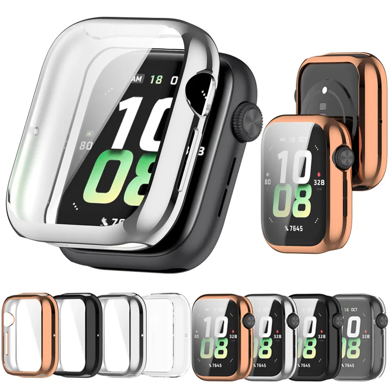 Protector Case For Huawei Honor Watch5 Cover Coverage Silicone TPU Bumper Screen Protection Full SmartWatch Accessories