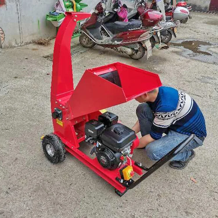 Petrol Engine Wood Chipper Shredder, Wood Chipping Machine for Sale