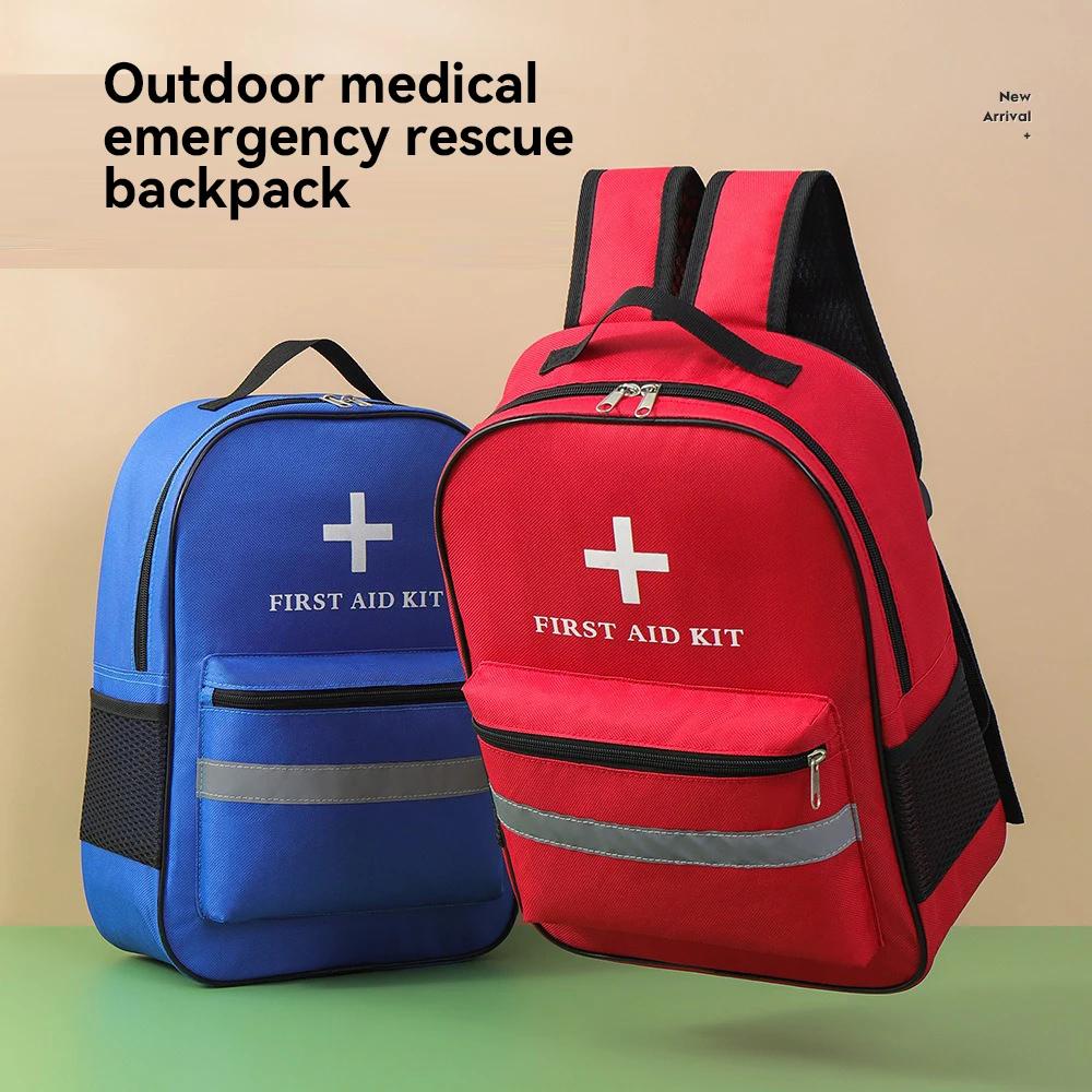

Large-capacity portable first-aid kit multi-functional outdoor travel medical bag disaster prevention emergency rescue dual-shou