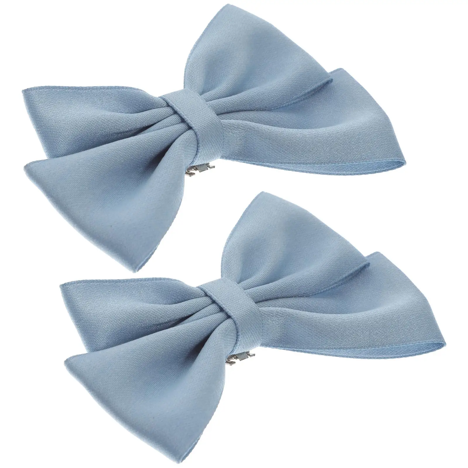

2 Pcs Bow Shoe Clips Fancy Embellishments for Women Detachable Decorations Wedding Party Accessories Shoe Buckle Charm