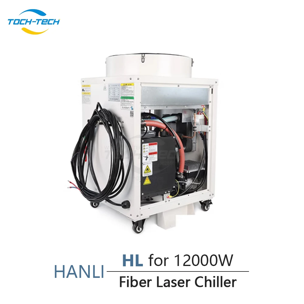 Water Chiller HANLI HL 12000W 15000W 20000W Industrial Water Cooler Fiber Laser Chiller For Cutting Machine